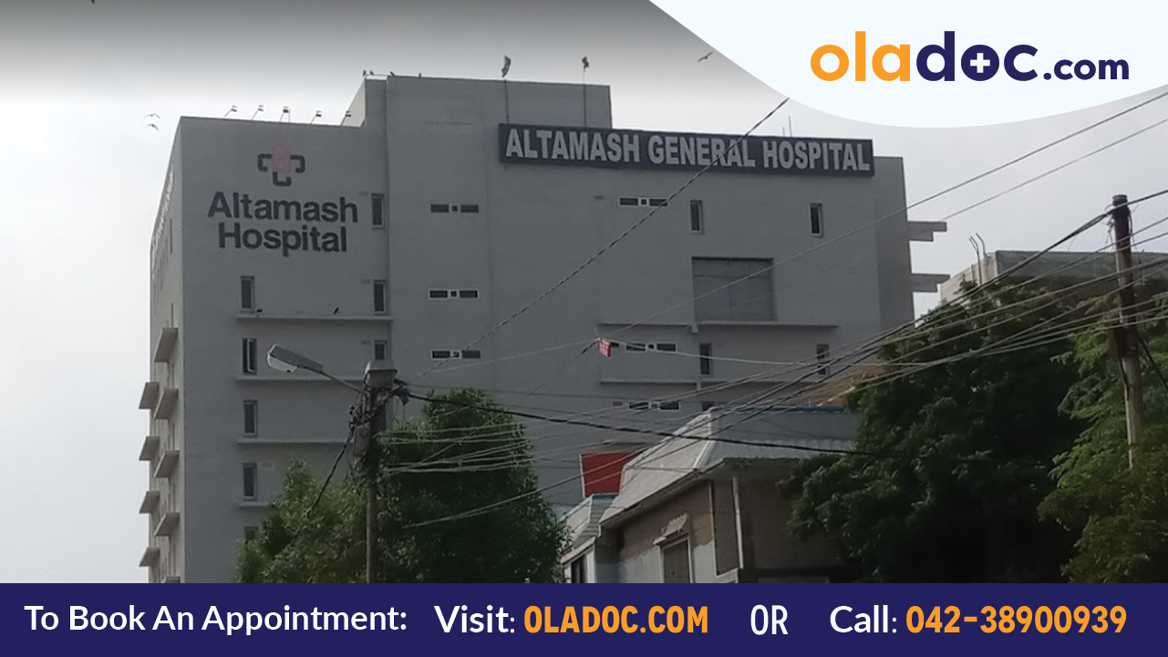 Building of Altamash General Hospital Karachi